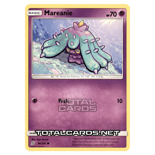 Pokemon - Sun & Moon - Unified Minds - Mareanie - 96/236