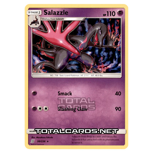 Pokemon - Sun & Moon - Unified Minds - Salazzle - 99/236