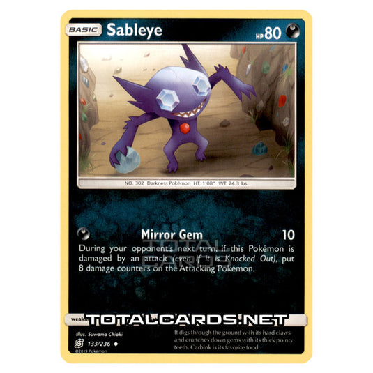 Pokemon - Sun & Moon - Unified Minds - Sableye - 133/236