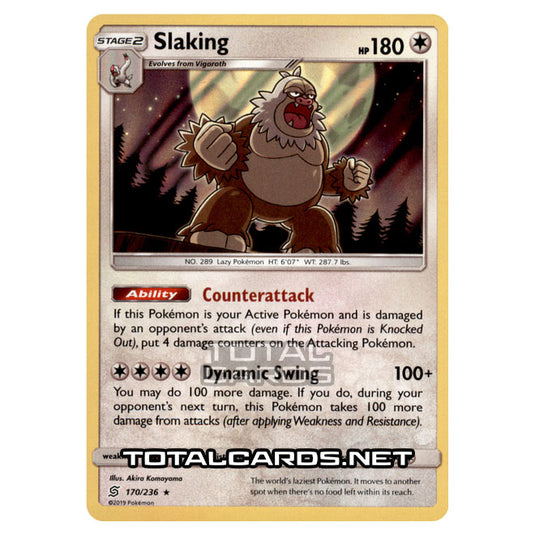 Pokemon - Sun & Moon - Unified Minds - Slaking - 170/236