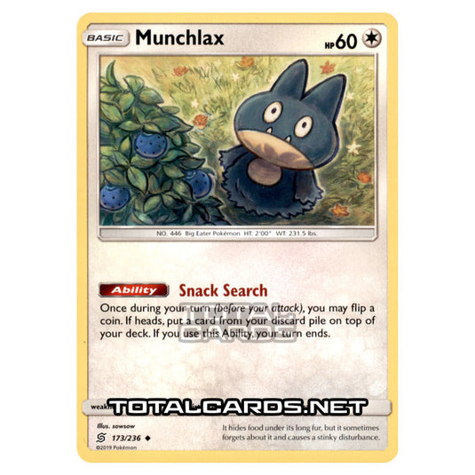 Pokemon - Sun & Moon - Unified Minds - Munchlax