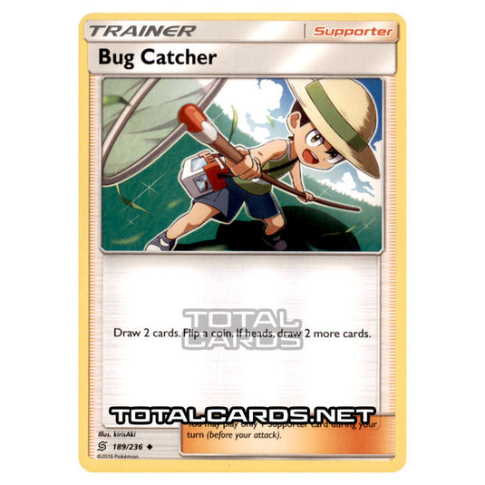 Pokemon - Sun & Moon - Unified Minds - Bug Catcher - 189/236 Pokemon - Sun & Moon - Unified Minds - Bug Catcher - 189/236