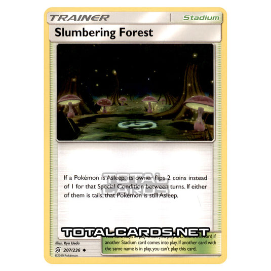 Pokemon - Sun & Moon - Unified Minds - Slumbering Forest - 207/236