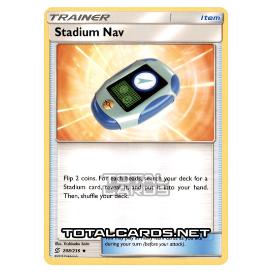 Pokemon - Sun & Moon - Unified Minds - Stadium Nav - 208/236