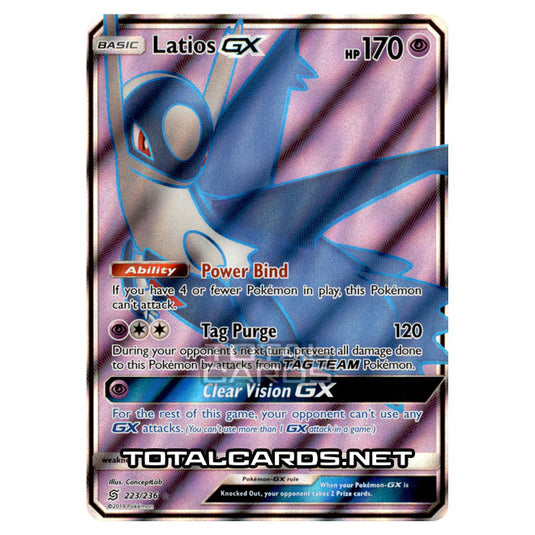 Pokemon - Sun & Moon - Unified Minds - Latios-GX (Full Art) - 223/236