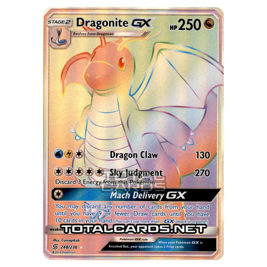 dragonite gx pokemon card value TCG - SM6a - 028/053 (RR) variation to centering Dragonite GX #152 Prices |