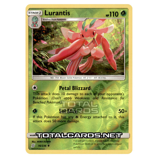 Pokemon - Sun & Moon - Unified Minds - Lurantis - 16/236 - (Reverse Holo)