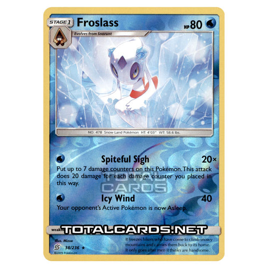 Pokemon - Sun & Moon - Unified Minds - Froslass - 38/236 - (Reverse Holo)