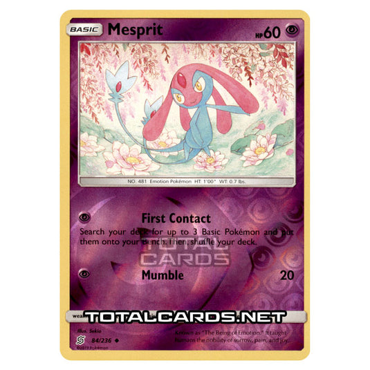 Pokemon - Sun & Moon - Unified Minds - Mesprit - 84/236