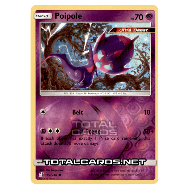 poipole pokemon card value Pokemon - Sun & Moon - Unified Minds - Poipole - 102/236