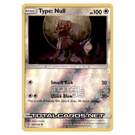 Pokemon - Sun & Moon - Unified Minds - Type: Null - 183/236 - (Reverse Holo)