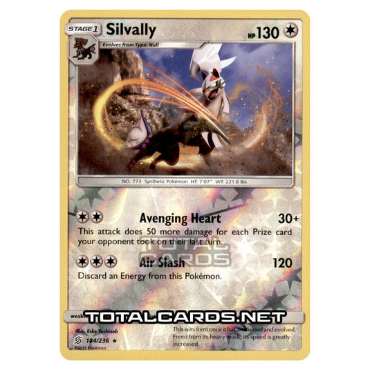 Pokemon - Sun & Moon - Unified Minds - Silvally - 184/236 - (Reverse Holo)