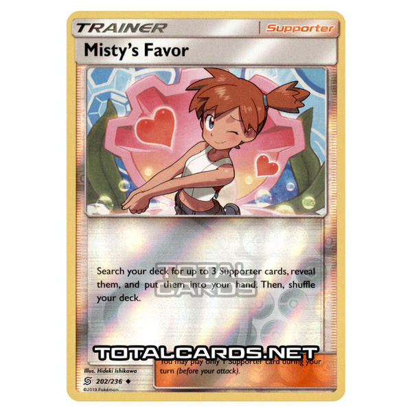 Pokemon - Sun & Moon - Unified Minds - Misty's Favor - 202/236