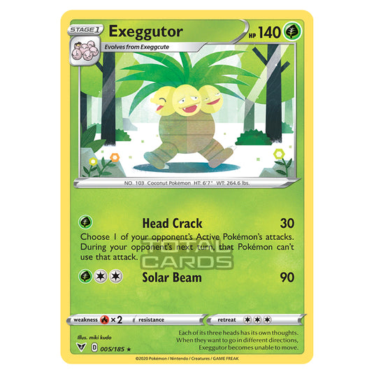 Pokemon - Sword & Shield - Vivid Voltage - Exeggutor - 005/185