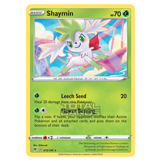 Pokemon - Sword & Shield - Vivid Voltage - Shaymin - 015/185