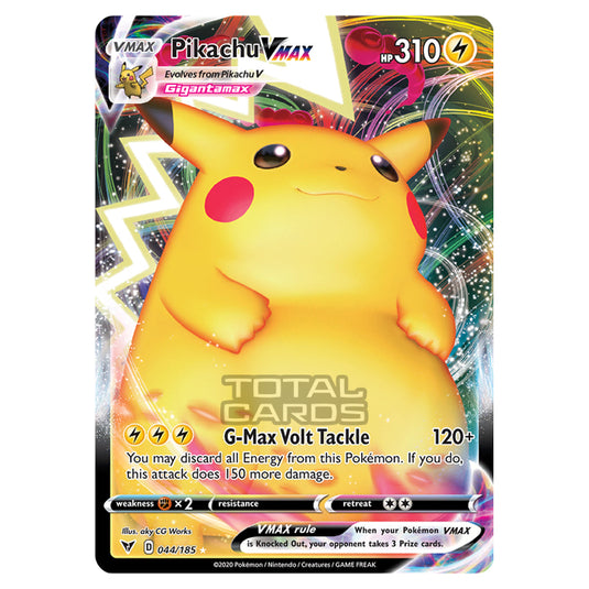 Pokemon - Sword & Shield - Vivid Voltage - Pikachu VMAX - 044/185