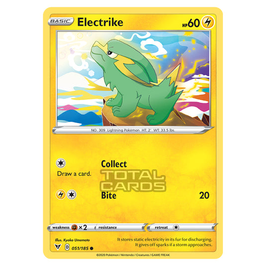 Pokemon - Sword & Shield - Vivid Voltage - Electrike - 051/185