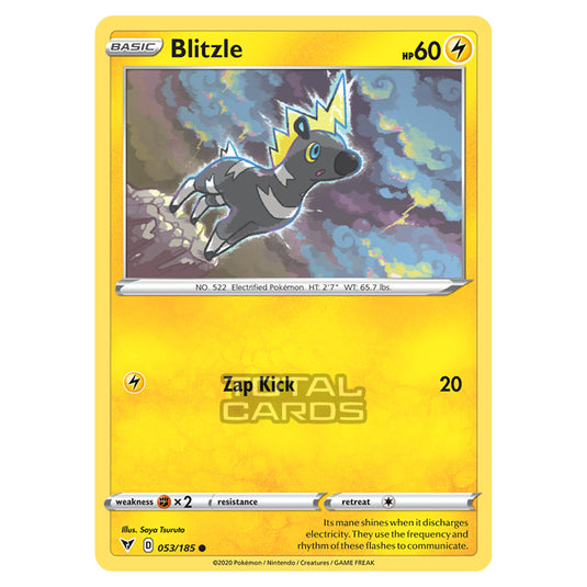 Pokemon - Sword & Shield - Vivid Voltage - Blitzle - 053/185