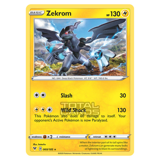 Pokemon - Sword & Shield - Vivid Voltage - Zekrom - 060/185