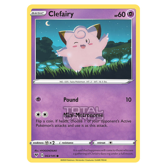 Pokemon - Sword & Shield - Vivid Voltage - Clefairy - 063/185