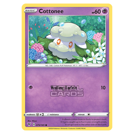 Pokemon - Sword & Shield - Vivid Voltage - Cottonee - 075/185