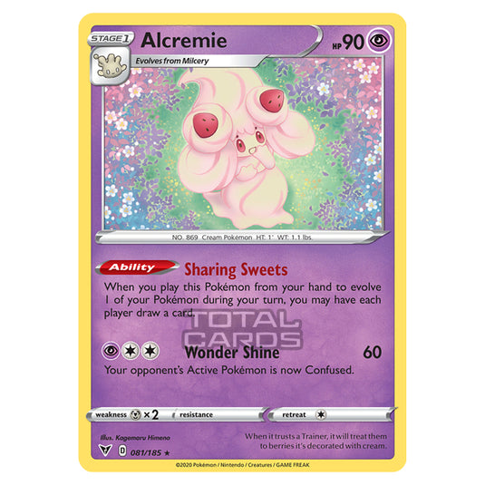 Pokemon - Sword & Shield - Vivid Voltage - Alcremie - 081/185