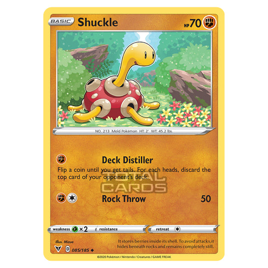 Pokemon - Sword & Shield - Vivid Voltage - Shuckle - 085/185