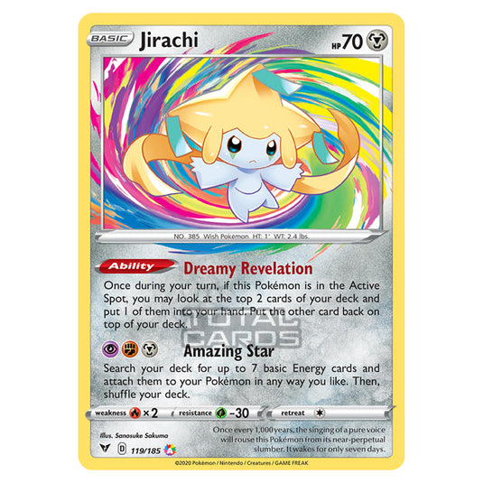 Pokemon - Sword & Shield - Vivid Voltage - Jirachi - 119/185