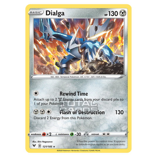 Pokemon - Sword & Shield - Vivid Voltage - Dialga - 121/185