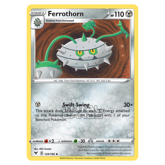 Pokemon - Sword & Shield - Vivid Voltage - Ferrothorn - 124/185