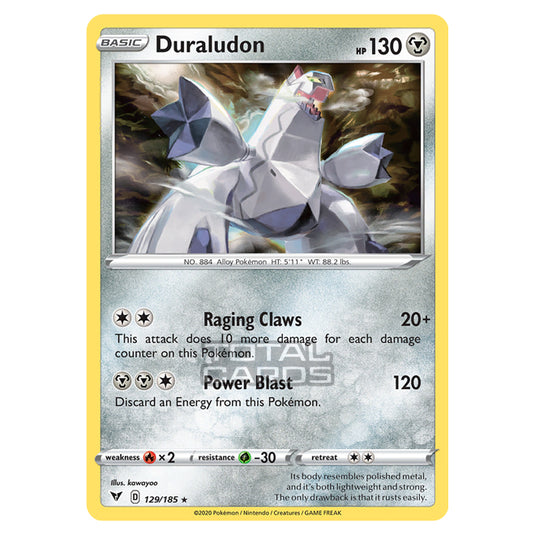 Pokemon - Sword & Shield - Vivid Voltage - Duraludon - 129/185