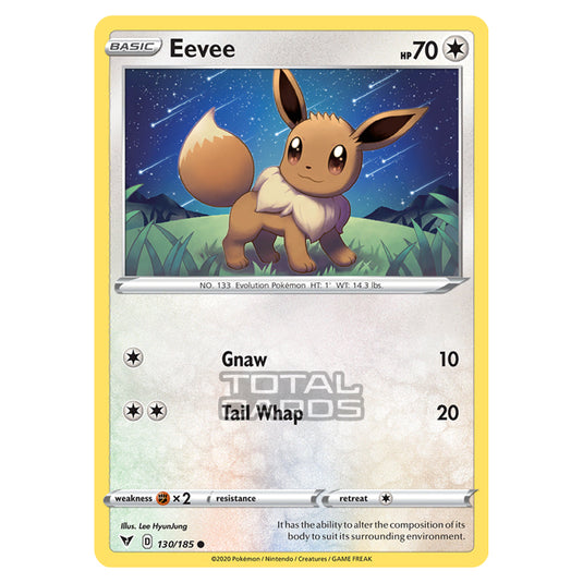 Pokemon - Sword & Shield - Vivid Voltage - Eevee - 130/185