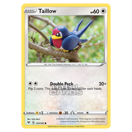 Pokemon - Sword & Shield - Vivid Voltage - Taillow - 133/185