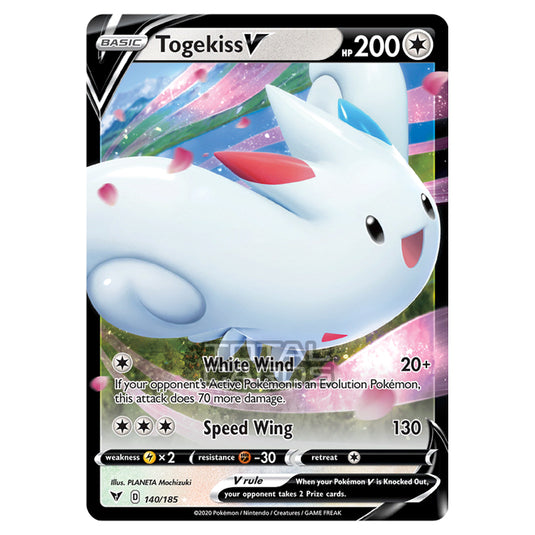 Pokemon - Sword & Shield - Vivid Voltage - Togekiss V - 140/185