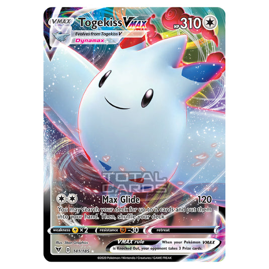 Pokemon - Sword & Shield - Vivid Voltage - Togekiss VMAX - 141/185