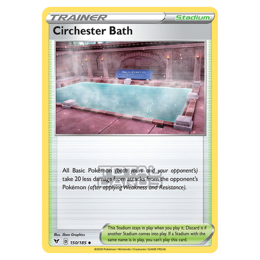 Pokemon - Sword & Shield - Vivid Voltage - Circhester Bath - 150/185