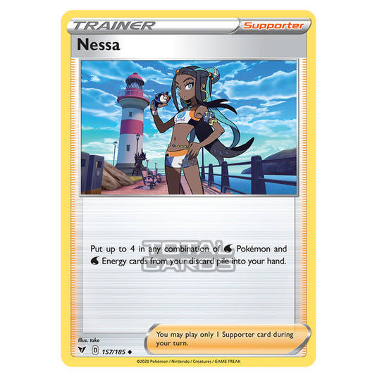 Pokemon - Sword & Shield - Vivid Voltage - Nessa - 157/185