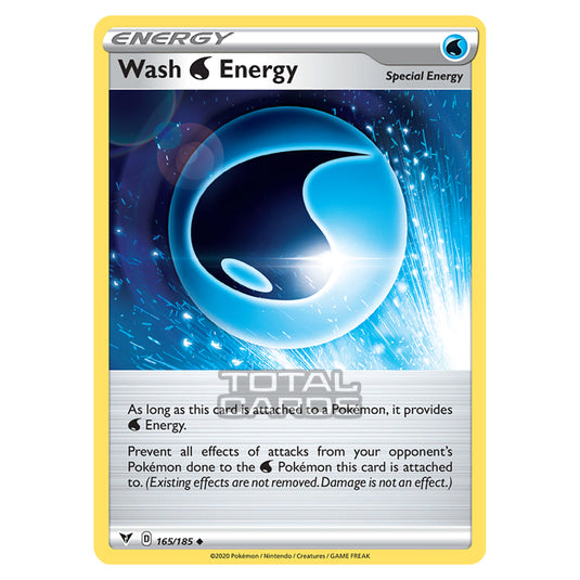 Pokemon - Sword & Shield - Vivid Voltage - Wash Energy - 165/185