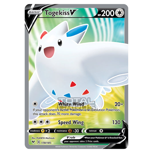 Pokemon - Sword & Shield - Vivid Voltage - Togekiss V - 178/185