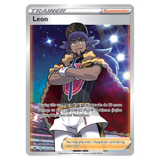 Pokemon - Sword & Shield - Vivid Voltage - Leon - 182/185