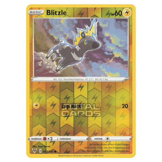 Pokemon - Sword & Shield - Vivid Voltage - Blitzle - 053/185 - (Reverse Holo)