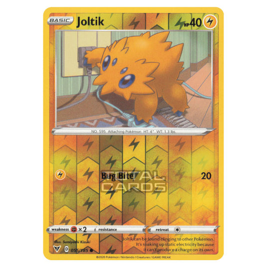 Pokemon - Sword & Shield - Vivid Voltage - Joltik - 055/185 - (Reverse Holo)