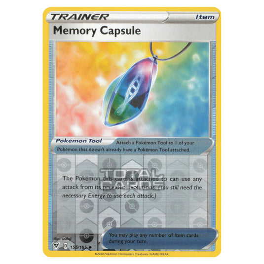 Pokemon - Sword & Shield - Vivid Voltage - Memory Capsule - 155/185 - (Reverse Holo)