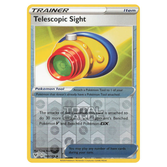 Pokemon - Sword & Shield - Vivid Voltage - Telescopic Sight - 160/185 - (Reverse Holo)