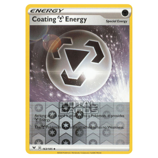 Pokemon - Sword & Shield - Vivid Voltage - Coating Metal Energy - 163/185 - (Reverse Holo)