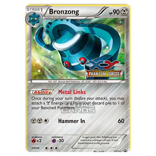 Pokemon - XY - XY Black Star Promos - Bronzong - XY21