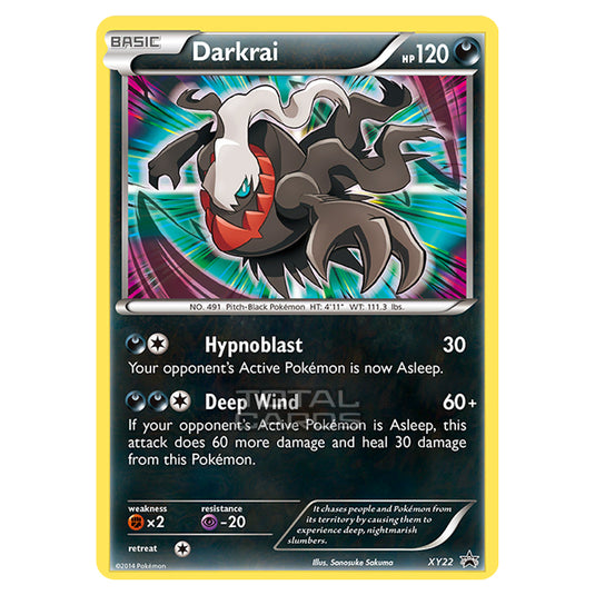 Pokemon - XY - XY Black Star Promos - Darkrai - XY22