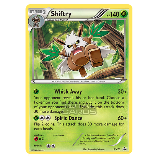 Pokemon - XY - XY Black Star Promos - Shiftry - XY23