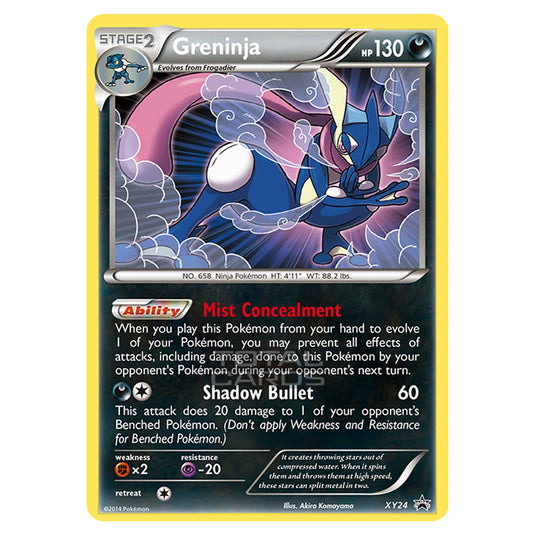 Pokemon - XY - XY Black Star Promos - Greninja - XY24