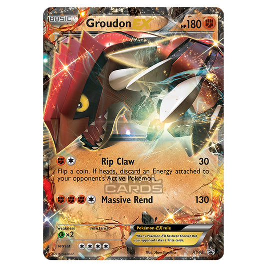 Pokemon - XY - XY Black Star Promos - Groudon EX - XY42